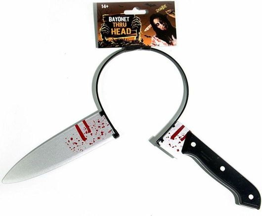 Αποκριάτικο Αξεσουάρ KM Carnival Στέκα με Μαχαίρι Τρόμου