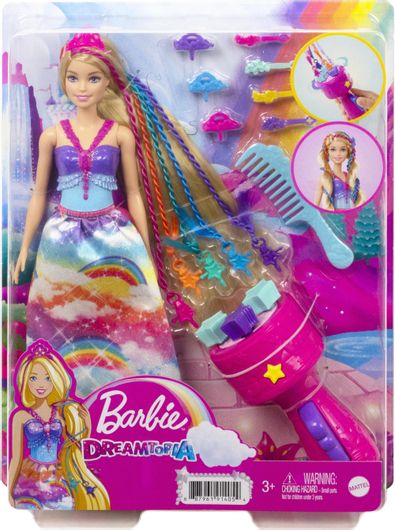 Barbie Dreamtopia Πριγκίπισσα Ονειρικά Μαλλιά για 3+ Ετών