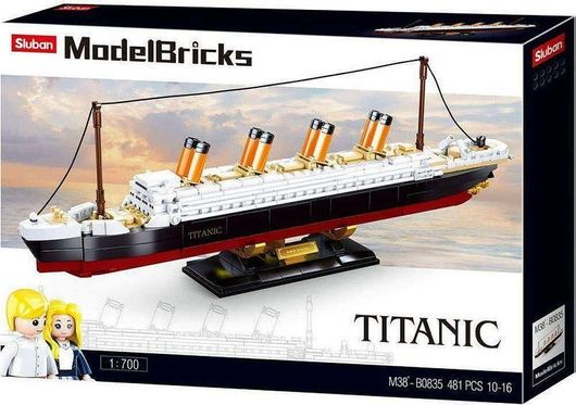 Τουβλάκια Sluban Titanic 481τμχ για 10+ Ετών