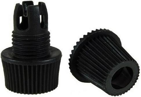 Στήριγμα για Φωτιστικά Καλωδίου GloboStar DIY για Ροζέτα Στυπιοθλίπτης Μαύρο σε Μαύρο Χρώμα 90806