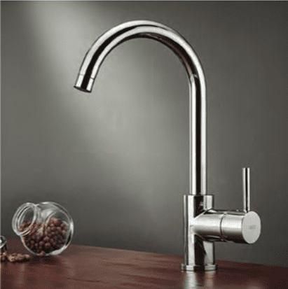 Μπαταρία Κουζίνας Carron Phoenix 18710-100 1 Οπής Πάγκου Ασημί