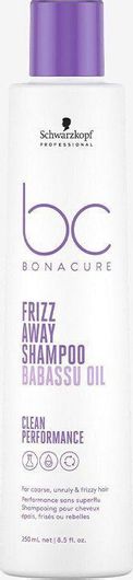 Σαμπουάν Schwarzkopf Bonacure Frizz Away Όγκου & Λείανσης για Φριζαρισμένα Μαλλιά 250ml