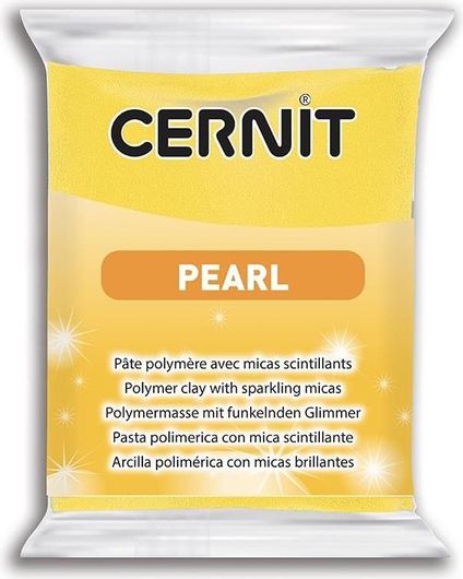 Πηλός Cernit 56gr Pearl No.700 Κίτρινο
