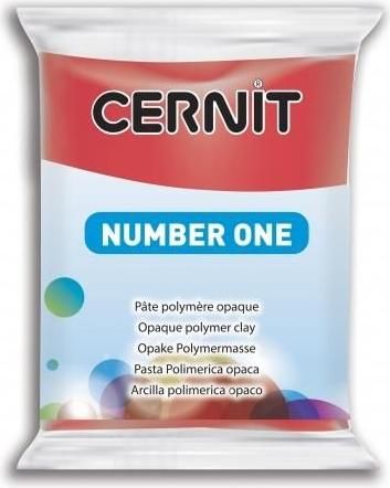 Πηλός Cernit 56gr Number One No.400 Κόκκινο