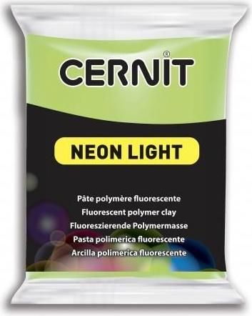 Πηλός Cernit 56gr Neon No.600 Πράσινο