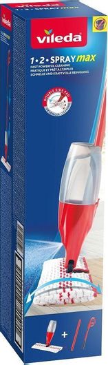 Σφουγγαρίστρα Παρκετέζα ViLEDa Vileda 1-2 SprayMax με Σπρέι Ψεκασμού & Μικροίνες