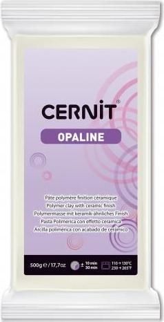 Πηλός Cernit 500gr Opaline No.010 Λευκό Πορσελάνης