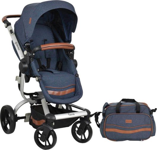 Κλασικό Καρότσι Bebe Stars Stars Torro Jean από Νεογέννητο Μπλε