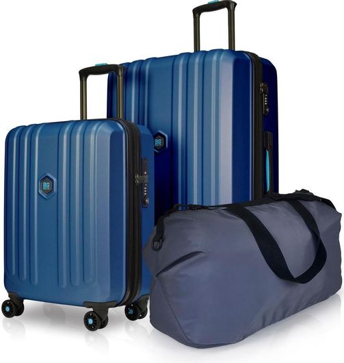 Βαλίτσες Ταξιδίου Σετ BG Berlin Enduro Σετ 3τμχ Μεγάλη / Μεσαία / Καμπίνας Sky Blue