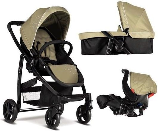 Πολυκαρότσι Graco Evo Trio Sand από Νεογέννητο Μπεζ