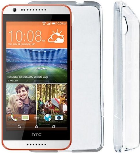 Θήκη Κινητού Back Cover για HTC Desire 620 Πλαστικό Διάφανο