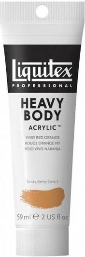 Ακρυλικό Χρώμα Liquitex Professional Heavy Body 59ml 620 Vivid Red Orange Series 3