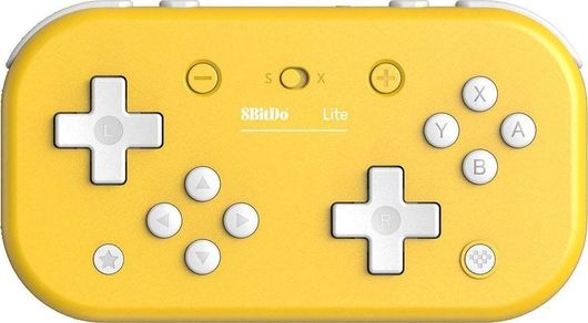 8Bitdo Lite Ασύρματο Gamepad για PC/Switch Yellow