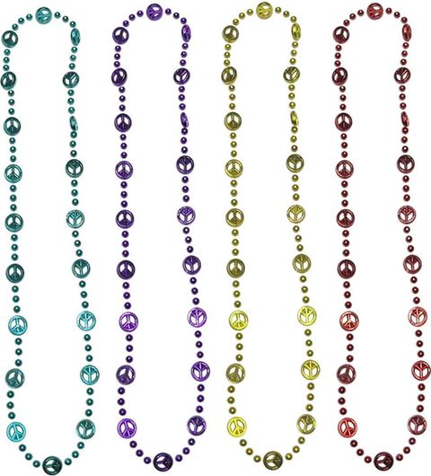 Αποκριάτικο Αξεσουάρ CARNAVALista 23795 Κολιέ Λαιμού Χίπης 1τμχ Τυχαία Επιλογή Χρώματος