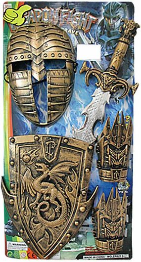 Αποκριάτικο Αξεσουάρ CARNAVALista Σετ Ιππότη 5τμχ