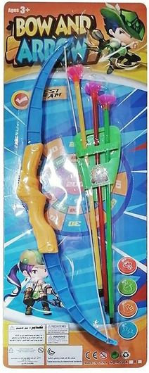 Αποκριάτικο Αξεσουάρ CARNAVALista Τόξο με Βέλη 5τμχ