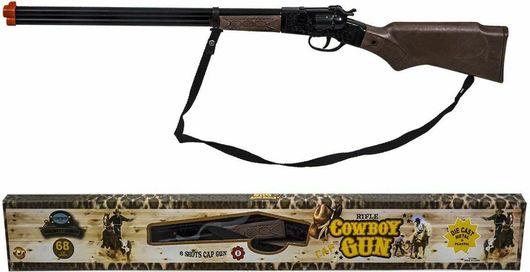 Αποκριάτικο Αξεσουάρ CARNAVALista Καραμπίνα Καουμπόη Μεταλλικό