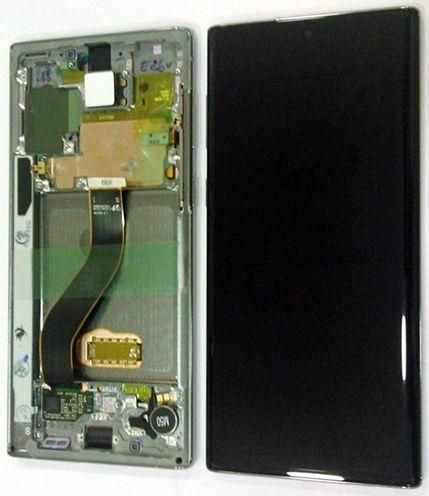 Οθόνη Κινητού Samsung με Μηχανισμό Αφής για Galaxy Note 10 SM-N970F Ασημί