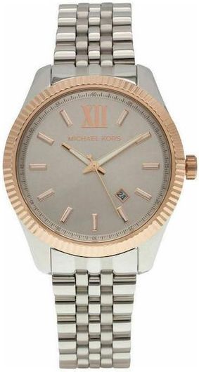 Γυναικείο Ρολόι Michael Kors MK8753 με Μεταλλικό Μπρασελέ Ασημί