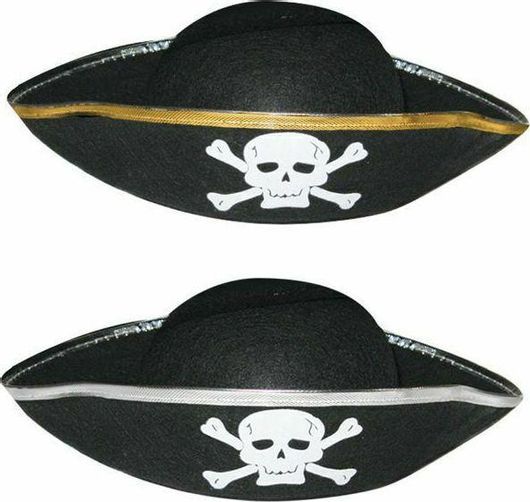 Αποκριάτικο Αξεσουάρ Carnavalista Καπέλο Πειρατή