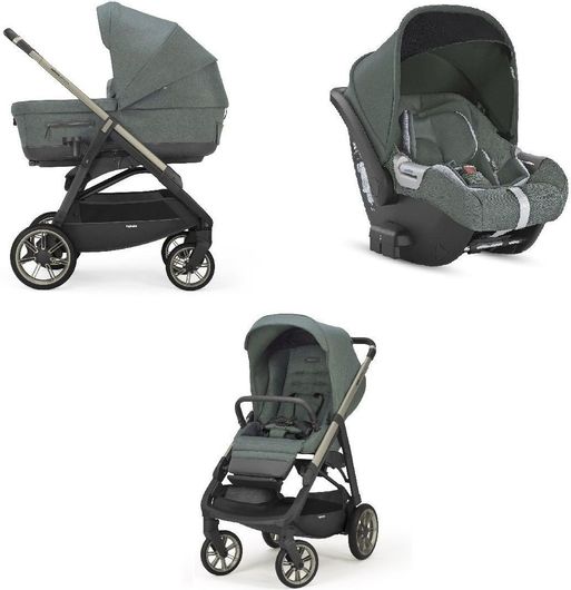 Πολυκαρότσι Inglesina Aptica Quattro System With Cab Car Seat 3 σε 1 Neptune Greyish