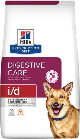 Ξηρά Τροφή Hill's Prescription Diet I/d Digestive Care 1.5kg για Ενήλικους Σκύλους με Κοτόπουλο