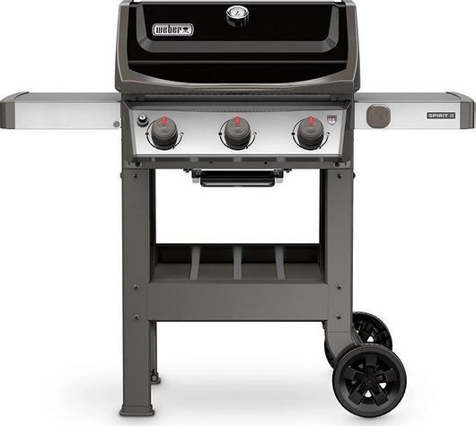 Ψησταριά Υγραερίου Weber Spirit II E-310 GBS με Μαντεμένια Σχάρα & 3 Εστίες 8.8kW Μαύρο