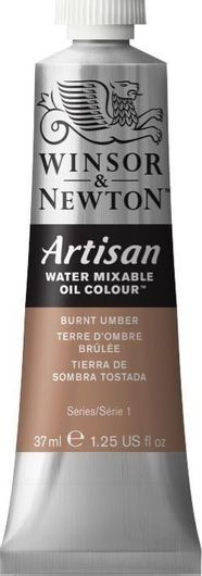 Χρώμα Λαδιού Winsor & Newton Artisan Series 1 Υδατοδιαλυτό 37ml Burnt Umber