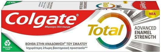 Colgate Total Advanced Enamel Strength Οδοντόκρεμα 75ml