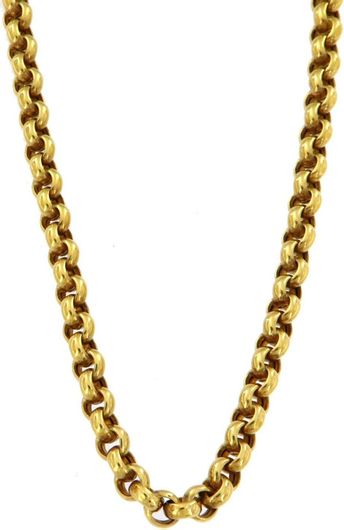 Αλυσίδα AL10191588X-1 Xρυσή Mπέλτσα 14Κ 50cm