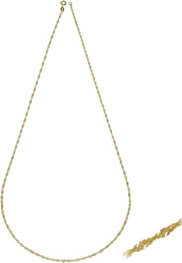 Αλυσίδα ALEL25KD από Χρυσό 14Κ Έλικα 40-50cm