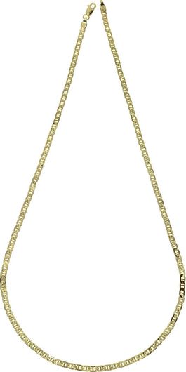 Αλυσίδα ALKTP90KD-55 από Χρυσό 14Κ Θήτα Πλακέ 55cm 3.30mm