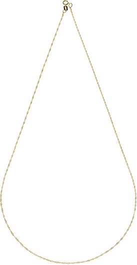 Αλυσίδα ALEL15KD-45 από Χρυσό 14Κ Έλικα 45cm 0.90mm