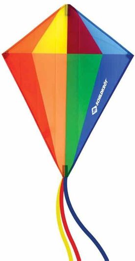 Χαρταετός Schildkrot Ακροβατικός Classic Kite 70 Diamond Υφασμάτινος με Ουρά