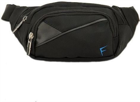 Τσαντάκι Μέσης Forecast K2031 Ανδρικό από Ύφασμα Μαύρο