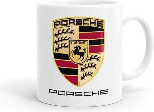 Κούπα Porsche Κεραμική 330ml Λευκό