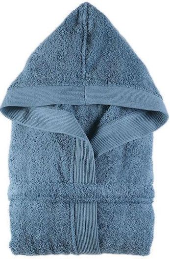 Μπουρνούζι Rythmos 104-106-15-007 Amadeus με Κουκούλα XXL Denim