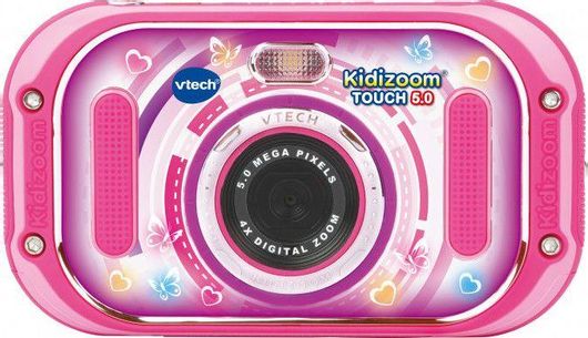 Vtech Kidizoom Touch 5.0 Compact Φωτογραφική Μηχανή 5MP με Οθόνη 3.5" Pink Ροζ