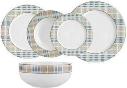 Σερβίτσιο Πιάτων Ιωνία 7001017 Picnic από Πορσελάνη Πολύχρωμο Σετ 20τμχ