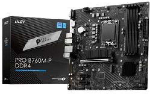 Μητρική Κάρτα MSI Pro B760M-P DDR4 Micro ATX με Intel 1700 Socket