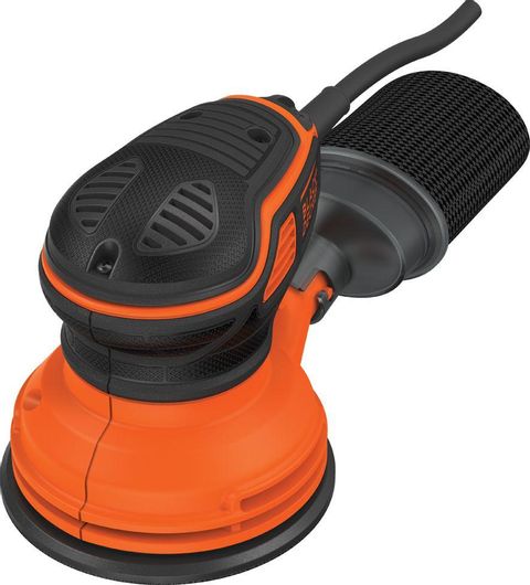 Έκκεντρο Τριβείο Black & Decker KA199 125mm Ρεύματος 240W με Σύστημα Αναρρόφησης