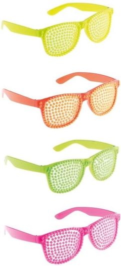 Αποκριάτικο Αξεσουάρ Γυαλιά Fluo Πράσινο