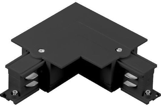 Σύνδεσμος Ράγας Φωτιστικών Eurolamp 145-59255 Μαύρο