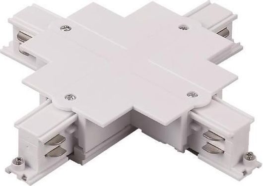 Σύνδεσμος Ράγας Φωτιστικών Eurolamp 145-59247 Λευκό