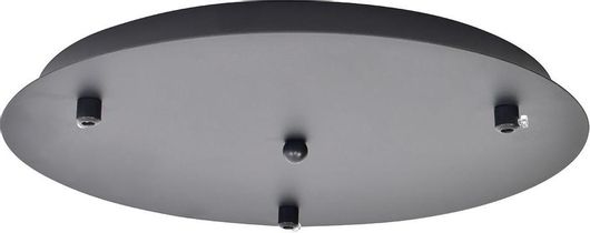 Ροζέτα Φωτιστικού Οροφής Home Lighting 77-4384 Μαύρο