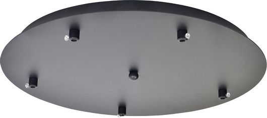 Ροζέτα Φωτιστικού Οροφής Home Lighting 77-4389 Μαύρο