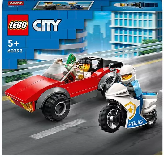 Lego City Police Bike Car Chase για 5+ Ετών #60392