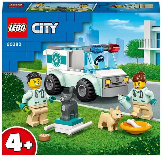 Lego City Vet Van Rescue για 4+ Ετών #60382