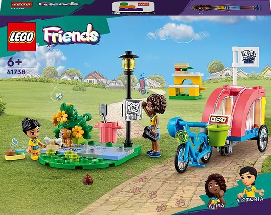 Lego Friends Dog Rescue Bike για 6+ Ετών #41738