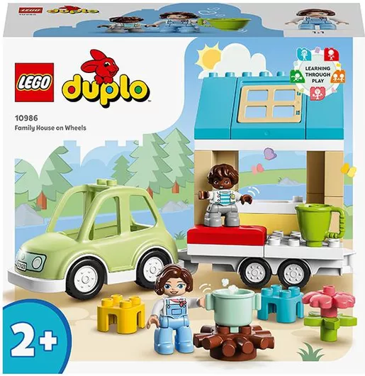 Lego Duplo Family House on Wheels για 2+ Ετών #10986